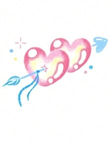 1pc/6pcs Temporary Tattoo Stickers, Butterfly, Heart, Jellyfish, Bat Designs, Fashion For Men & Women, Waterproof & Sweat-Proof, Disposable Use Fake Tattoo For Arm, Waist