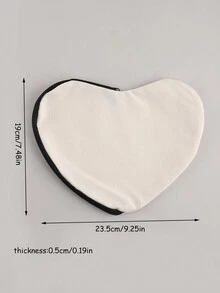 1pc Love Valentine's Day Pencil Case,Large Capacity Zipper Pencil Case Creative Styling Stationery Pencil Box,Back To School Kawaii Stationery,Pencil Pouch,School Bag - Multicolor - View 6