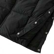 Adidas Herren Daunen-Langmantel, winddicht für den Outdoor-Bereich, bequemer und warmer Steppmantel JG3840