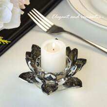 Portavelas de cristal para centro de mesa/decoración del hogar, regalo para novia/mamá, regalo de boda