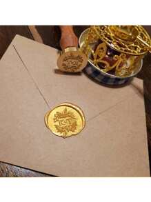 Initial/Letter Wax Seal Kit, Custom Wax Stamp Kit, Custom Any Logo Wax Seal, Custom Wax Seal Gifts, Wax Seal Stamp Custom For Wedding Invitation, Wax Stamp For Personalized Gift, Exquisite, High-Quality, Custom, Personalized, Unique, Ideal Gifts For Him, Ideal Gifts For Her, Her, Boyfriend, Girlfriend, Dad, Mom, Family, Friends, Son, Daughter, School Students, Workers, Kids, Office, Tea Room, School, Home,Vacay Vibes,Summer Holiday