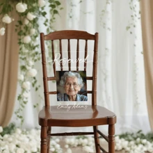 1 Pc Acrylic Sign In Loving Memory In Honor Of Those Who Are Dancing Among The Stars Modern Clear Glass Look Acrylic Wedding Memorial Heaven Sign,Reserved Memorial Sign Wedding Decor, Wedding Signs Memorial Decor, In Loving Memory Signs, Personalized Memorial Plaque, Wedding Favors Gifts Birthday Graduation,Multi-Functional, Ornamental,Reusable,Exquisite,Stylish,High-Quality,Colorful,Modern,Custom,Personalized,Unique,Ideal Gifts For Him,Ideal Gifts For Her,Boyfriend,Dad,Girlfriend,Mom,Family,Friends,Tea Room,Home,Garden,Office,For Anniversaries,For Valentine's Day,For Mother's Day,For Birthdays,For Father's Day,For Graduation,For Weddings,For Housewarming,Slow Summer Living - Clear - View 3