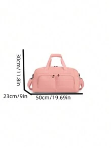 Bolsa de viaje para ambos hombros, mochila de gran capacidad, bolsa deportiva y de fitness de moda para mujeres, bolsa de almacenamiento para campamento al aire libre para hombres, compartimento independiente para zapatos