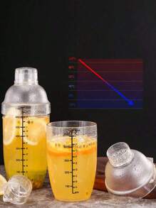 Portable Multifunctional Shaker Cup, Ideal For Home Juice, Drinks, Milk, Coffee, Party, Outdoor Camping