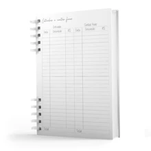 NISTI PRINT Planners Back To School - Blanco - Ver 6