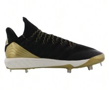 Adidas Icon 4 Mens Shoes - Black/Gold - View 3