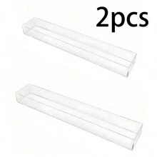 1pc/2pcs/6pcs Transparent Display Rack, Wall-Hanging Blind Box, Hand-Made Receptacle, Transparent Small Display Rack