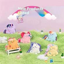 Miniso My Little Pony Friendship Is Magic Second Generation Blind Bag Cute Cartoon Plush Keychain Blind Box Toy Backpack Pendant Gift (Random Delivery,1pc) - Multicolor - View 4
