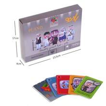 哇！1 张阿拉伯语扑克牌，让节日聚会更加热闹，新潮家庭聚会游戏，将语言学习和娱乐融为一体，为整个家庭带来无尽的欢笑和亲密感！ - 彩色 - 查看 14