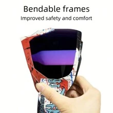 Sports Polarized Goggles - Windproof, Sandproof, Suitable For Off-Road, Skiing, Hiking | Breathable And Comfortable, With Replaceable Lenses