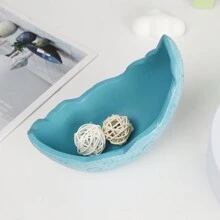 1pc Blue Moon Flower Pot Resin Craft Decor