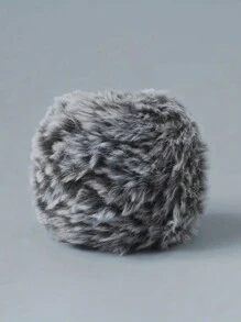 Big Ball 100 Grams Faux Fur Soft Yarn 100% Polyester Yarn For DIY Crochet Knitting Projects Like Throw Blanket Scarf Hat & Other Hometextile Products