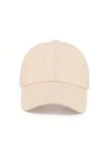 1pc Customized Soft Top Baseball Cap, Casual Adjustable Solid Color Hat, Retro American Snapback, Casual Fashionable Sun Hat, Suitable For Festival Gifts, Beach Parties, Parties, Promotional Hats - Multicolor - View 9