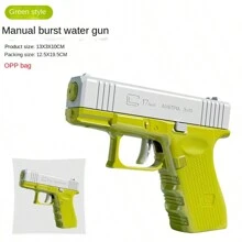 1911 Revolver Water Gun With Automatic Chambering And Manual Repeat Fire For Long Distance Water Battle, Suitable For Summer Outdoor Play, Great Partner For Water Battle Party Or Celebration Occasions, Such As Christmas, And Birthday Gifts.Gun, Fake Gun, Toy Gun