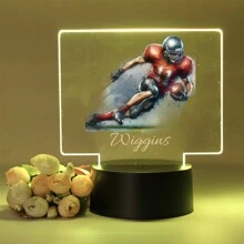 1pc Custom Name Creative Gifts, Custom Gifts, Custom Baseball Night Lights, Gifts For Family And Friends, Custom Bedroom Decorations, Custom Party Decorations, Baseball Gifts, Back-To-School Season, Father's Day, Daily Home Decorations - Multicolor - View 16