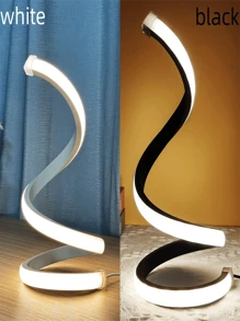1 Stück klassische Schlangen-förmige spiralförmige LED-Schreibtischlampe - Schlafzimmer-Dekor Nachtlicht mit 3-farbiger dimmbarer Steuerung, USB-betrieben, moderne dekorative Lampe für Zuhause, Büro, Bar, Party, Schreibtisch-Beleuchtung, Mode-Lampe für das Jahr der Schlange