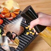 1 Oil Spray Bottle, Plastic Spray, Spray, Leak-Proof Olive Oil Storage Bottle, Catering Service Baking Tools