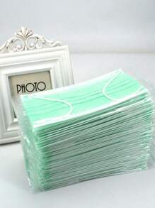 50 个一次性口罩，3 层聚丙烯，ASTM 1 级防液体性，舒适鼻夹，弹性耳挂，成人防护口罩，3 层防护 - 彩色 - 查看 16