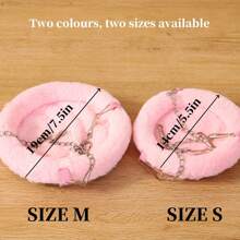 1pc 悬挂鸟巢 鹦鹉巢 鸟类保暖巢 悬挂鸟巢 温暖舒适 冬季保暖 虎百合小太阳睡眠巢 鸟类用品 冬季悬挂鹦鹉巢