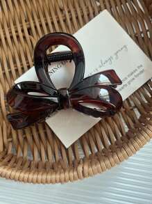 Minimalist High-Sense Bow Clip, Stylish Hair Claw Hair Accessory For Women