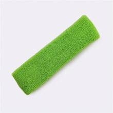 1 Set Fascia per capelli e polsini in spugna di ciniglia, Set di fasce per lo sport, Fascia per capelli sportiva per uomo e donna, 1 pezzo Fascia antisudore, Fascia antisudore in spugna di ciniglia traspirante per tennis, basket, calcio, ginnastica, allenamento, Fascia per capelli