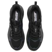 Skechers Zapatos casuales transpirables para hombre, zapatos deportivos para exteriores con amortiguación para correr, zapatos de viaje 118227-BBK - Negro - Ver 4