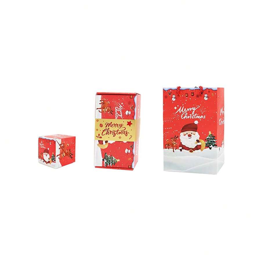 Bring On The Christmas Cheer With Our Santa Surprise Bouncing Box Set - Red  Green Edition Perfect Holiday Gift For Kids And Adults