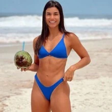 Biquíni Cortininha Bojo Fita Tira Fina Tanga Regulável Fio Maquinha Verão Proteção Solar