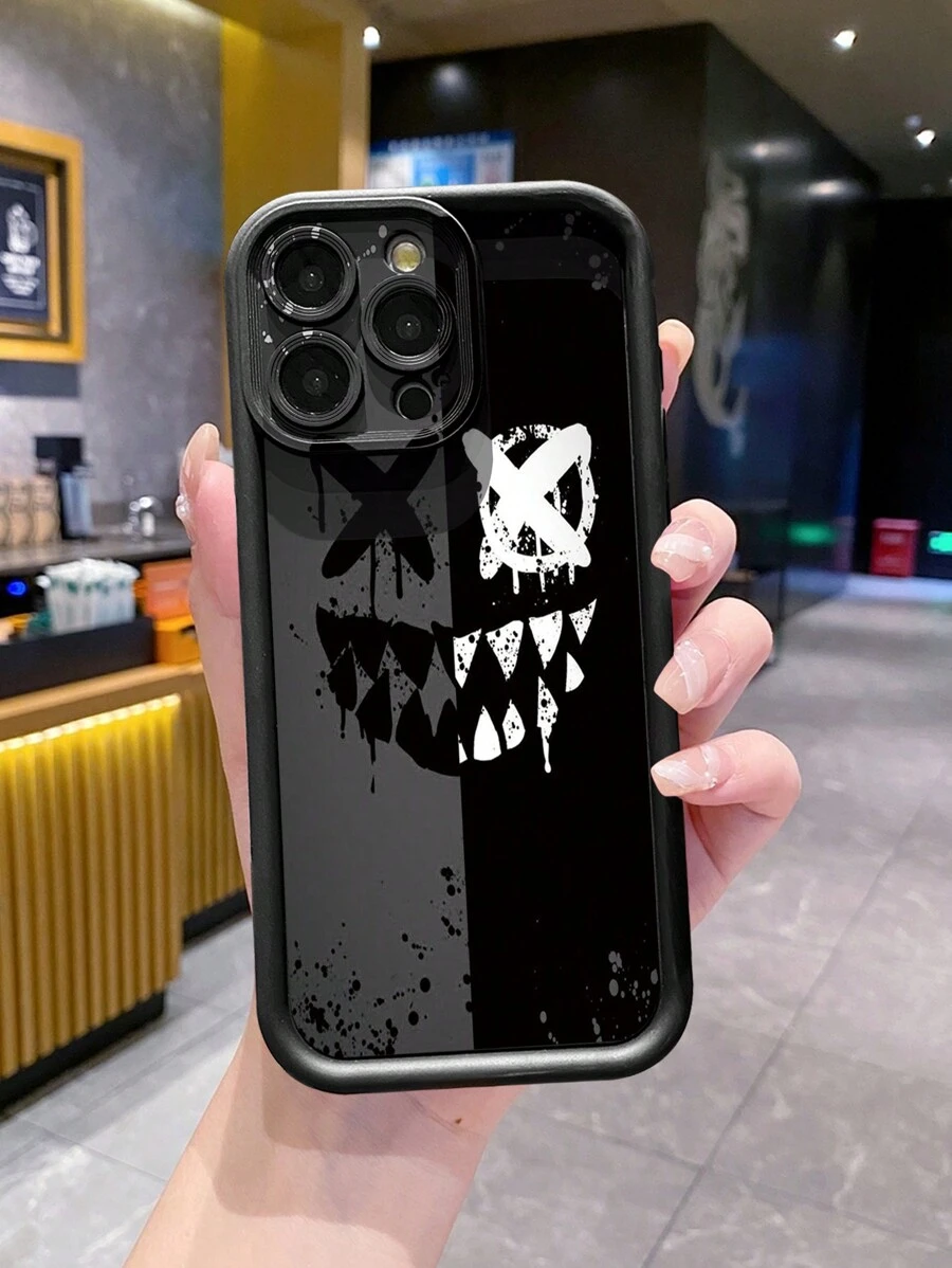 1 个可爱 XX 眼睛形防摔手机壳，适用于 Iphone/Galaxy/Infinix/Redmi/OPPO/VIVO//Realme/MOTO/Itel/Tecno