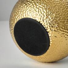 Nordic Minimalist Creative Gold Electroplated Hammered Ceramic Hydroponics Vase, Home Living Room TV Cabinet Decor, Office Desk Dining Table Centerpiece Flower Holder Gifts Birthday Graduation Home Decor Room Decor Flower Vase Glass Vase