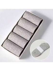 10/20/30-Pack Solid Color Unisex Socks, Soft And Lightweight Low Cut Ankle Socks For Men And Women - Multicolor - View 5