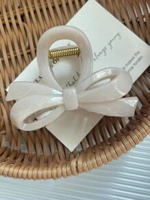 Minimalist High-Sense Bow Clip, Stylish Hair Claw Hair Accessory For Women