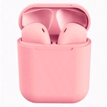 Auriculares Deportivos Inalámbricos Bluetooth i2 5.0/Mini In-Ear Universales inpods 12 - Rosa - Ver 1