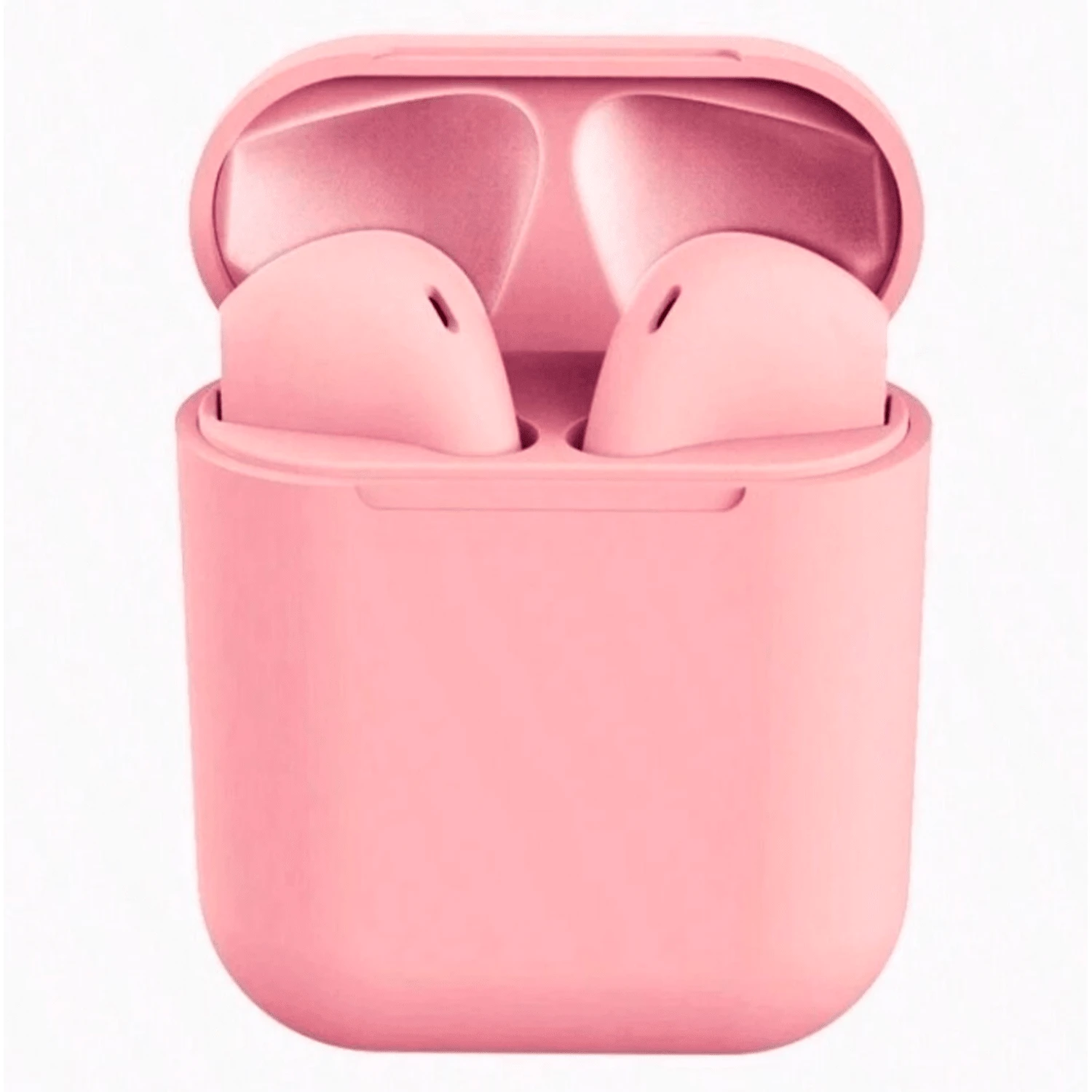 Auriculares Deportivos Inalámbricos Bluetooth i2 5.0/Mini In-Ear Universales inpods 12 - Rosa - Ver 1