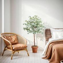 Local Shipping/3FT Simulated Fake Tree Artificial Plants, 2Pack Faux Plant, Artificial Tree For Home Office Living Room Decor Indoor