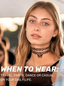 Yanxyad Naszyjnik choker - 90. naszyjnik choker dla kobiet - 2000. czarne chokery tęczowy choker - motyl Ying Yang jednorożec tęczowe zawieszki - kolorowy rozciągliwy elastyczny naszyjnik