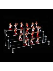 Acrylic Cake Display Stand, Tiered Tabletop Cupcake Stand, Dessert Display Rack, Pastry Stand For Birthday Party, Wedding - Clear - View 4