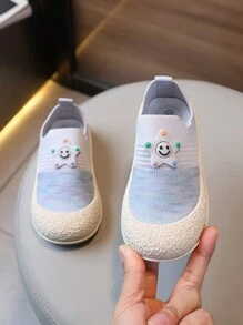 全新网眼透气步行鞋，适合 1-3 岁幼儿男孩和女孩，春/夏/秋季 - 藍色 - 查看 3