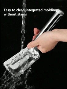 1pc Stainless Steel Frying Shovel Clip, Multifunctional Steak Barbecue Pliers, Fish Frying Spatula Clip, Bread Clip, Camping Kitchen Tool