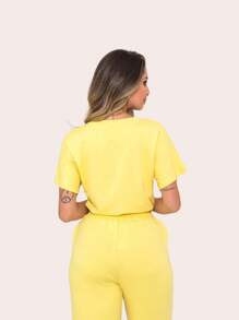 Magenta Shop Women's Comfortable Sweatsuit Set - Amarillo - Ver 2