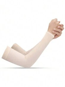 Mosquito Repellent Ice Sleeve Summer Ice Silk Sunscreen Sleeve Gloves Outdoor UV Protection Cycling And Driving Sleeves For Men And Women Set Of - Multicolor - View 10