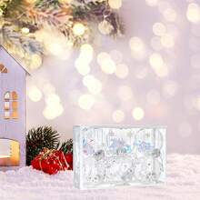 Deck The Halls With Our Festive Christmas Decorative Ornaments - Set Of 12 In Various Colors And Designs