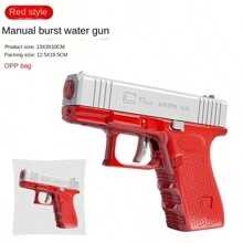 1911 Revolver Water Gun With Automatic Chambering And Manual Repeat Fire For Long Distance Water Battle, Suitable For Summer Outdoor Play, Great Partner For Water Battle Party Or Celebration Occasions, Such As Christmas, And Birthday Gifts.Gun, Fake Gun, Toy Gun