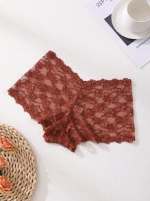 10 PCS Women's Sexy Lace Splicing Panties Mid Waist Seamless Briefs Tummy Control &Butt Lifter Stretch Lingerie Comfortable And Breathable Sports Underwear