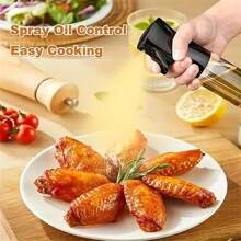 1 Oil Spray Bottle, Plastic Spray, Spray, Leak-Proof Olive Oil Storage Bottle, Catering Service Baking Tools