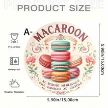 1PC Easter Macaron Theme Round Acrylic Logo - The Premier Easter Choice For Interior Home, Bar, Cafe Decoration, Easter Decoration, Ideal Holiday Decoration
