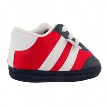 Tenis Para Bebés Calzado Para Niños Hecho Para Los Primeros Pasos Modernos Urbanos Cómodos Ligeros ERIK-MR - Azul Marino - Ver 6