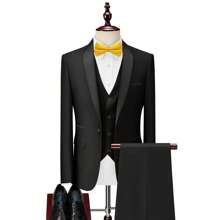 1 Pc Solid Color Polyester Bow Tie, Suitable For All Seasons - Multicolor - View 5