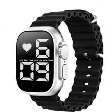 Men's Comfort Dress Shoe Kit With Wallet, Belt And Watch - Black - View 7