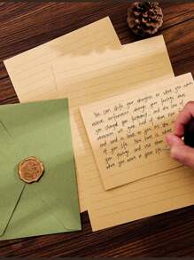 10 件套信封套装、办公室信封、婚礼邀请卡、西式商务邀请函、节日礼物、派对装饰信封卡、多种款式和颜色、羊毛混纺纹理、DIY 文具、纯色邀请函、圣诞节